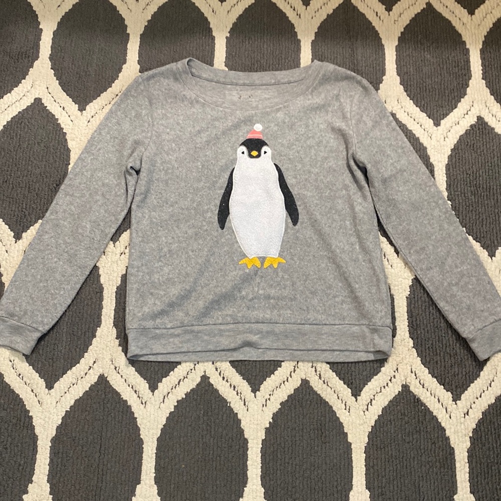 Penguin sweater: Size Medium